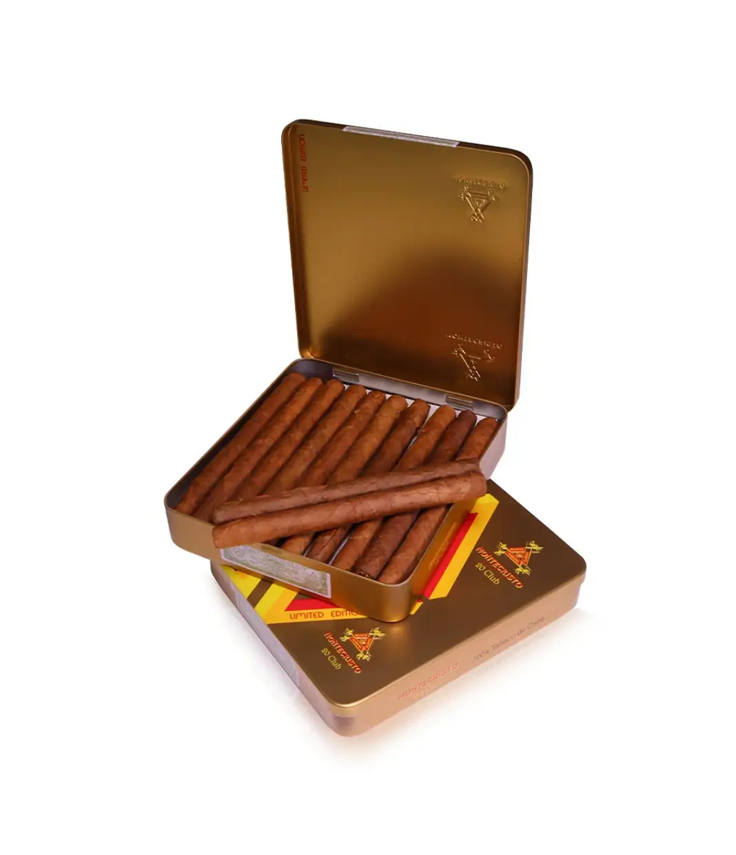 Montecristo Club 2021 Edition Cigar Box View 2 from AuCigars, premium Cuban cigar
