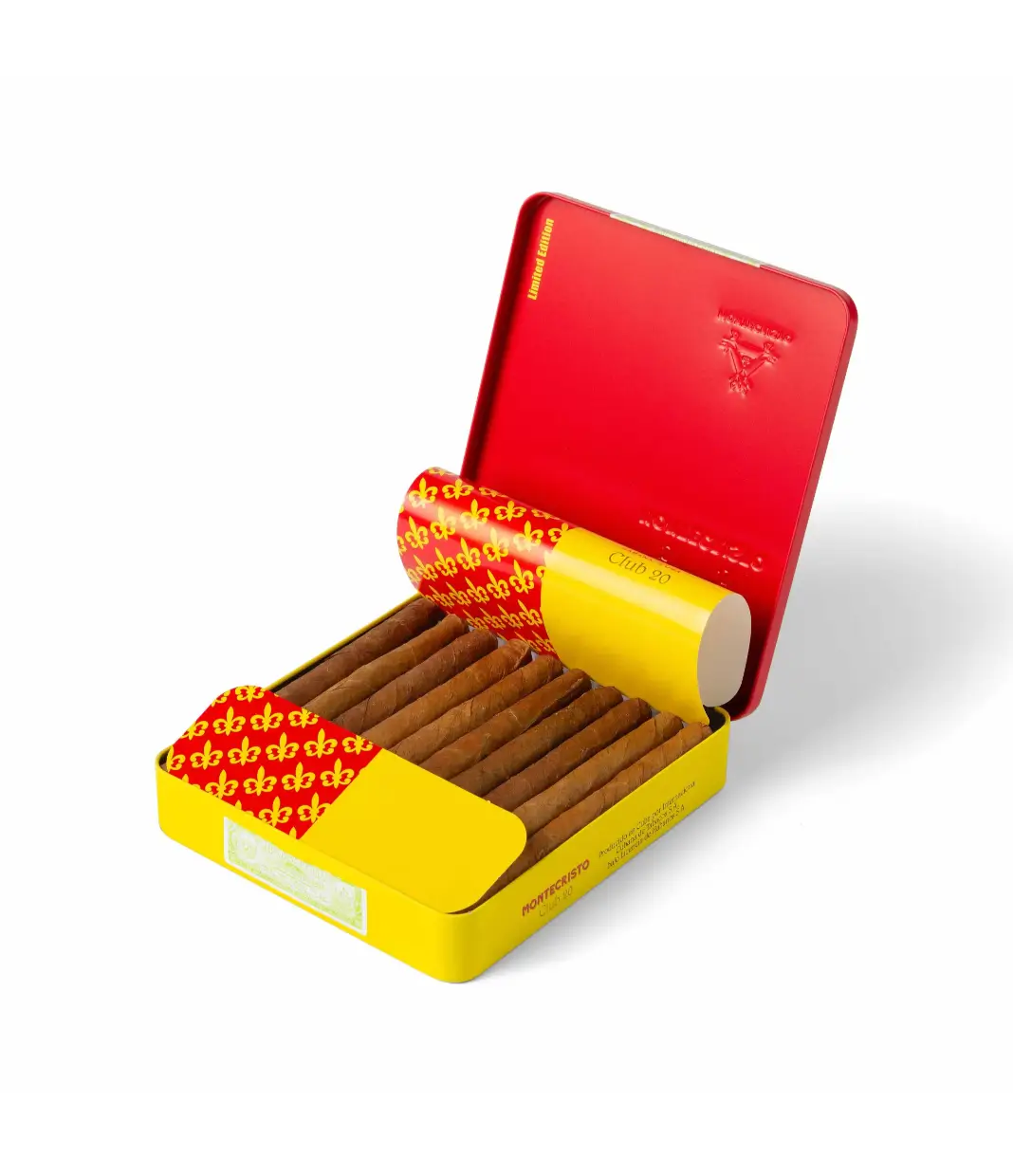 Montecristo Club 2025 Limited Edition Cigar Box View 4 from AuCigars, premium Cuban cigar