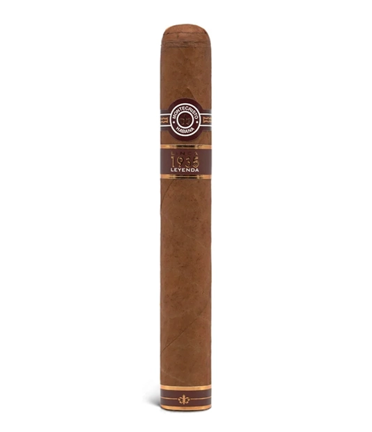 Montecristo Leyenda Linea 1935 Cigar close-up from AuCigars, premium Cuban cigar