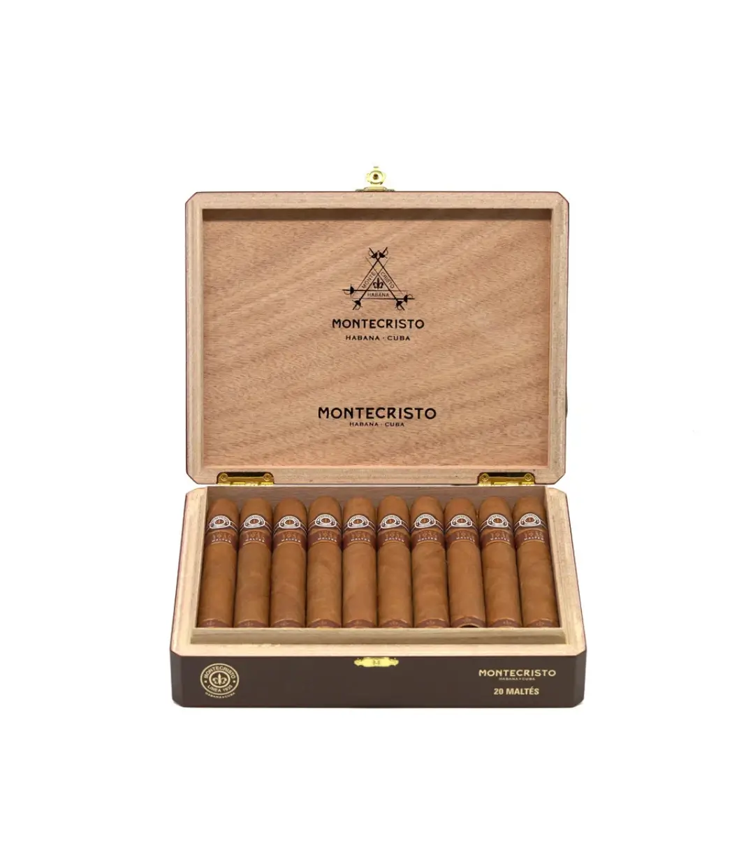 Montecristo Linea 1935 Maltes 2020 (Vintage) Cigar Box View 3 from AuCigars, premium Cuban cigar