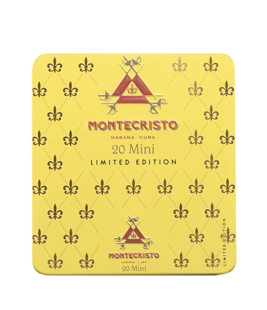 Montecristo Mini 2023 Edition Cigar close-up from AuCigars, premium Cuban cigar