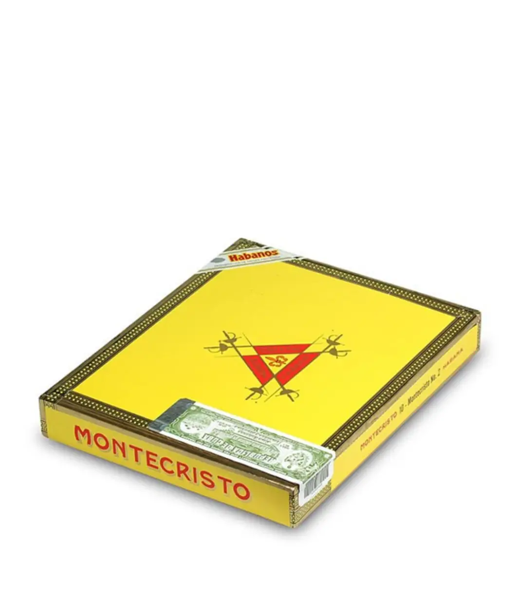 Montecristo No.2 2020 (Vintage) Cigar Box View 2 from AuCigars, premium Cuban cigar