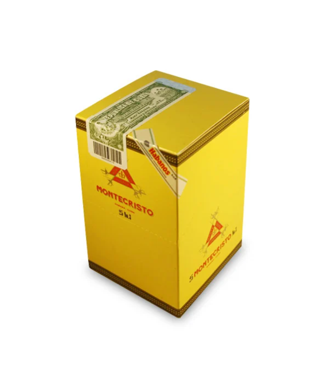 Montecristo No.3 Cigar close-up from AuCigars, premium Cuban cigar