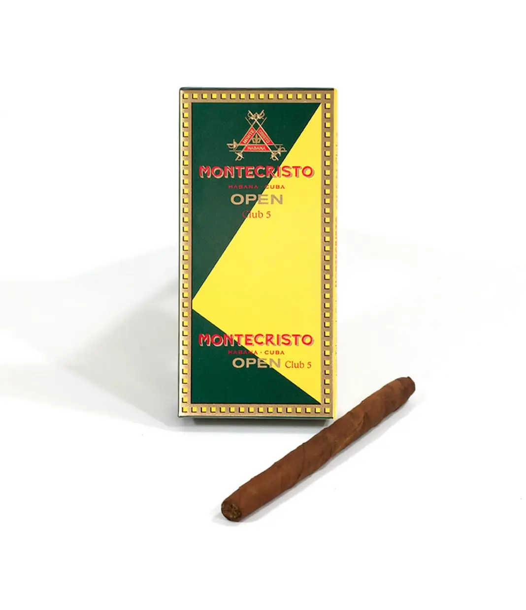 Montecristo Open Club Cigar Box View 2 from AuCigars, premium Cuban cigar
