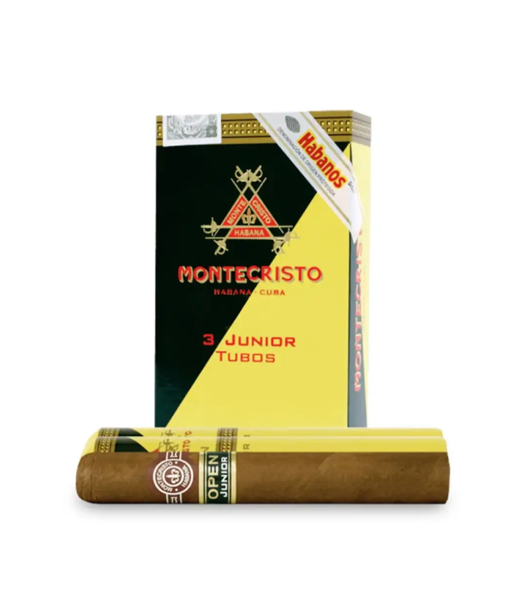 Montecristo Open Junior A/T 2009 (Vintage) Cigar Box View 2 from AuCigars, premium Cuban cigar