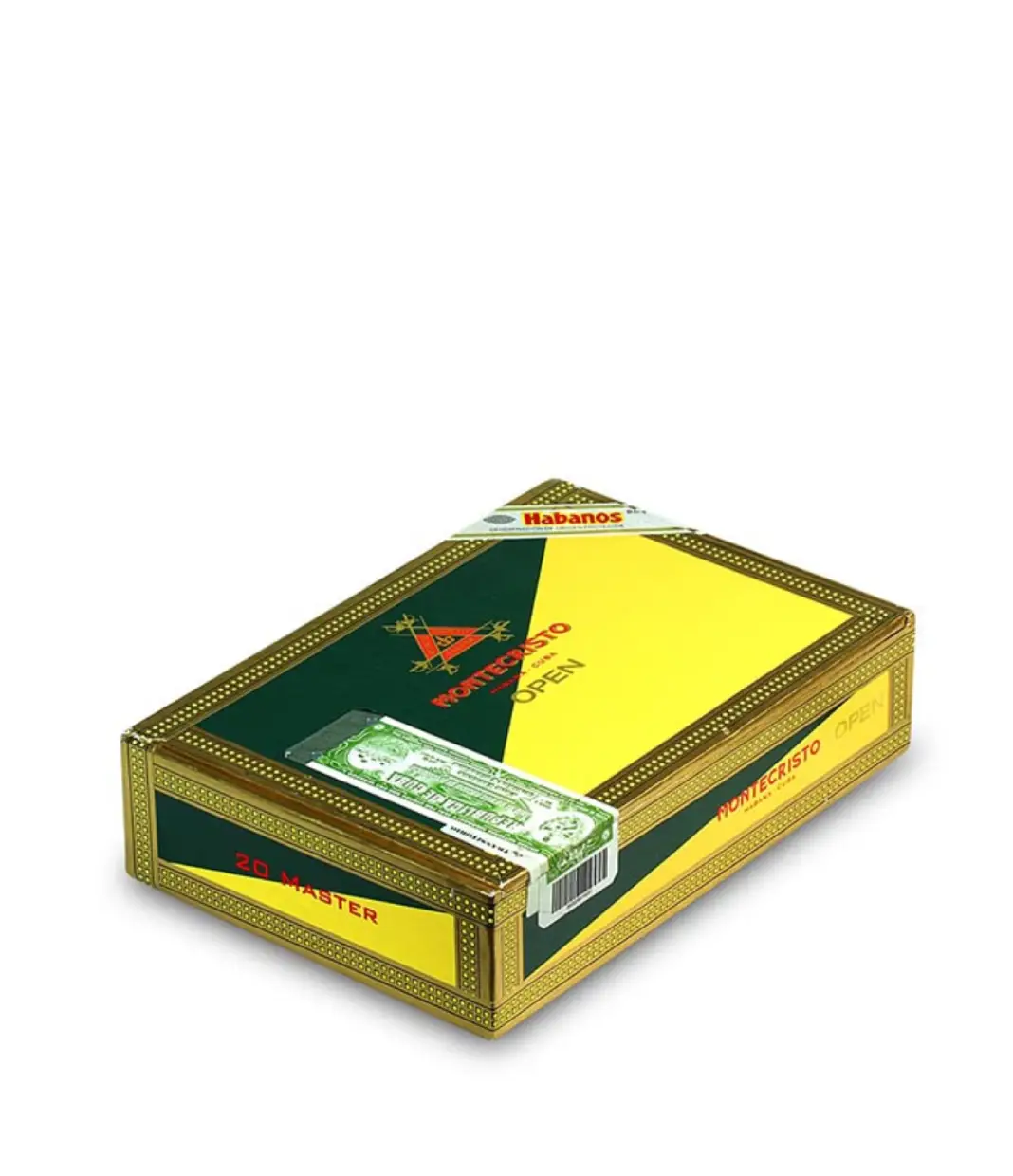 Montecristo Open Master 2020 (Vintage) Cigar Box View 2 from AuCigars, premium Cuban cigar