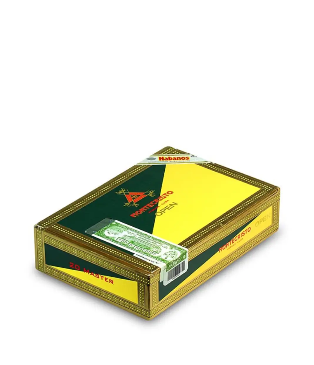 Montecristo Open Master Cigar Box View 2 from AuCigars, premium Cuban cigar