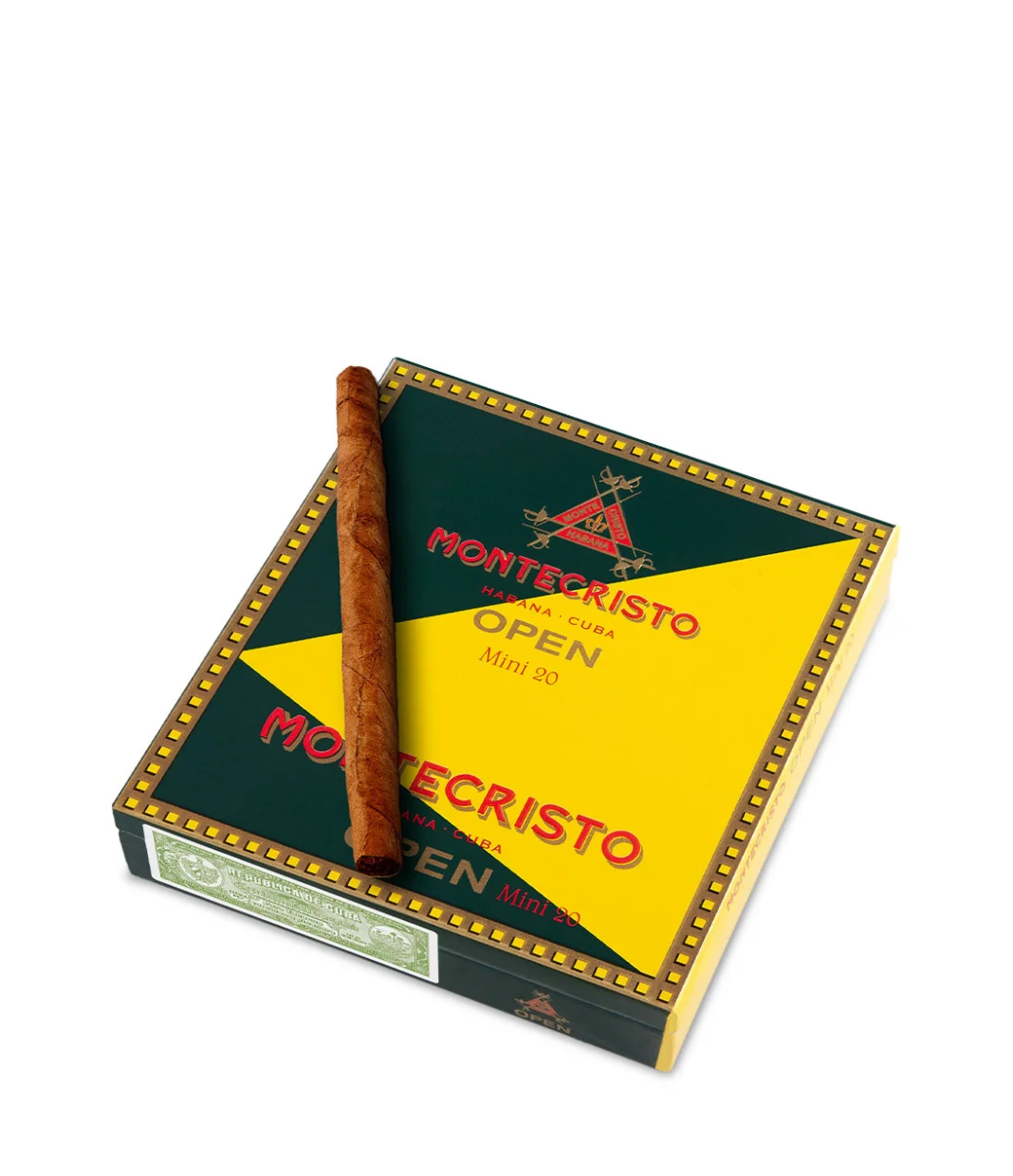 Montecristo Open Mini Cigar Box View 2 from AuCigars, premium Cuban cigar