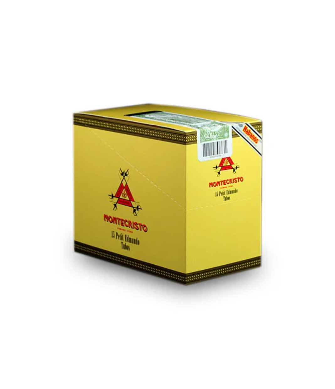 Montecristo Petit Edmundo A/T Cigar close-up from AuCigars, premium Cuban cigar