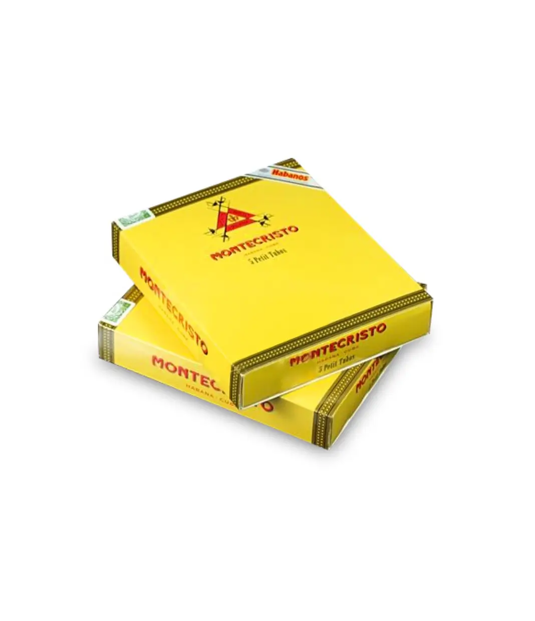 Montecristo Petit Tubos A/T Cigar Box View 2 from AuCigars, premium Cuban cigar