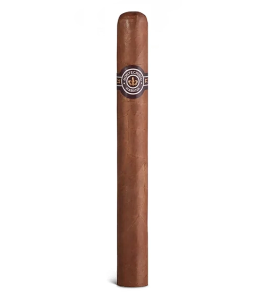 Montecristo Petit Tubos Cigar close-up from AuCigars, premium Cuban cigar