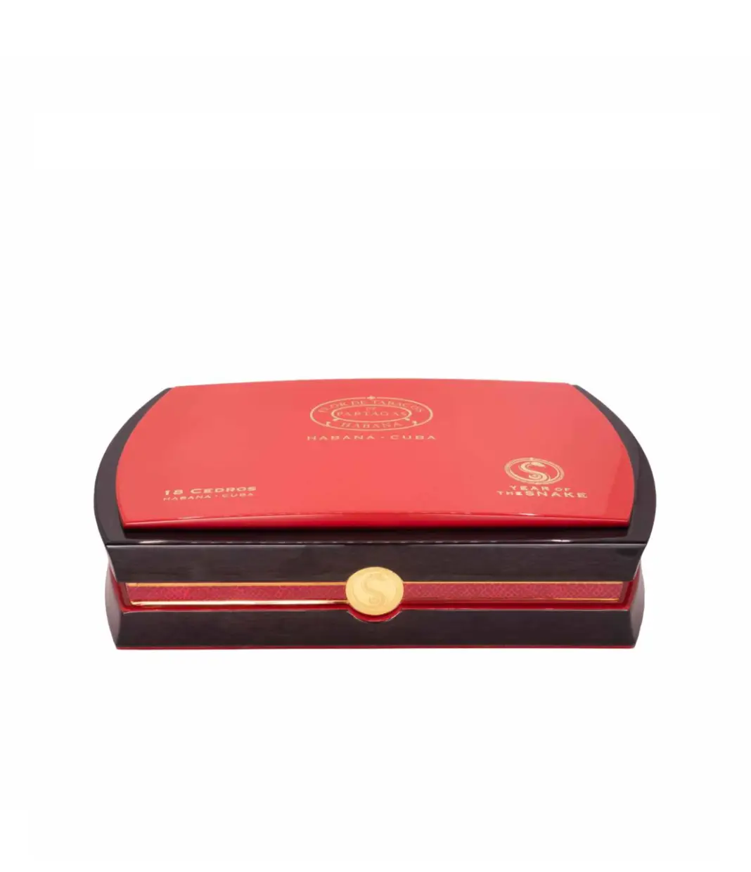 Partagas Cedros Year of the Snake 2025 Limited Edition Cigar Box View 2 from AuCigars, premium Cuban cigar