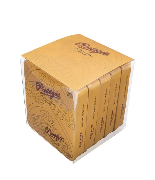 Partagas Club 2023 Edition Cigar Box of 20 X 5 close-up from AuCigars, premium Cuban cigar