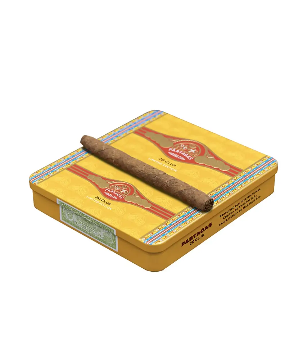 Partagas Club 2024 Edition Cigar Box View 2 from AuCigars, premium Cuban cigar
