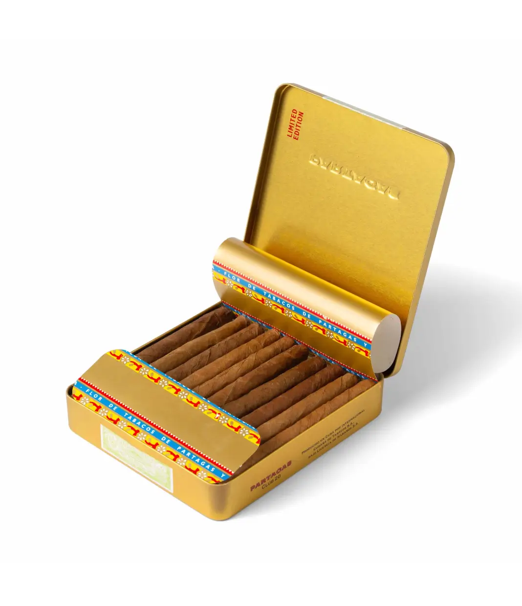 Partagas Club 2025 Limited Edition Cigar Box View 2 from AuCigars, premium Cuban cigar
