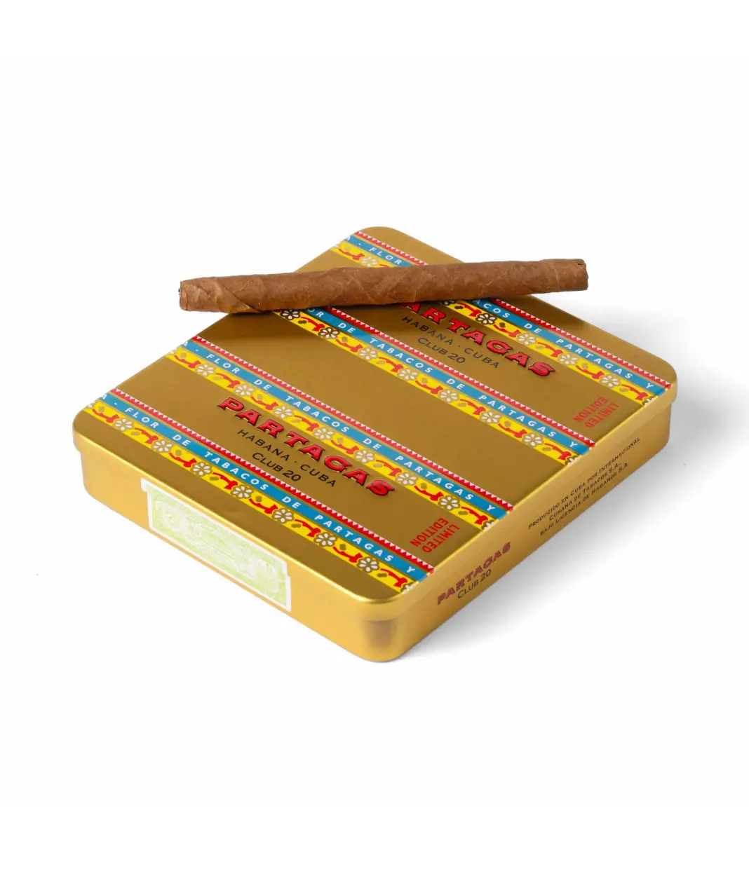 Partagas Club 2025 Limited Edition Cigar Box View 3 from AuCigars, premium Cuban cigar
