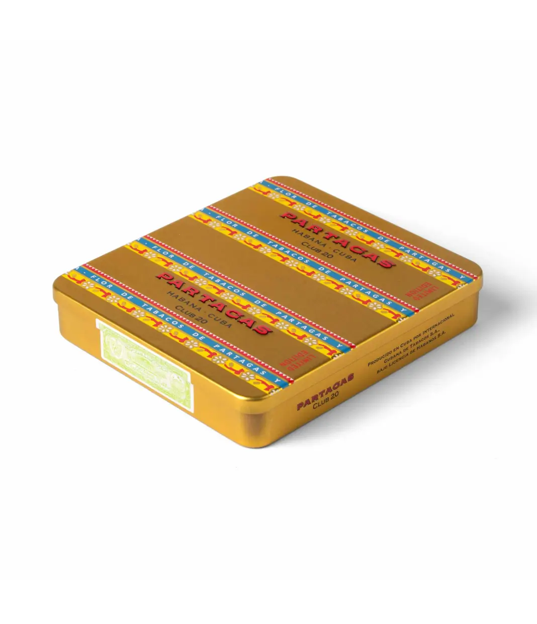 Partagas Club 2025 Limited Edition Cigar Box View 4 from AuCigars, premium Cuban cigar