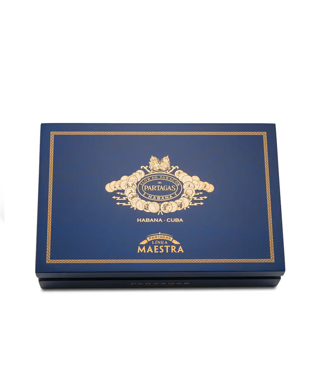 Partagas Linea Maestra Maestro Cigar Box View 4 from AuCigars, premium Cuban cigar