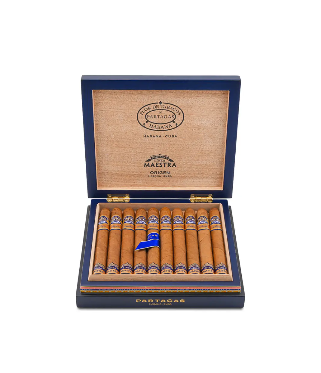 Partagas Linea Maestra Origen Cigar Box View 2 from AuCigars, premium Cuban cigar