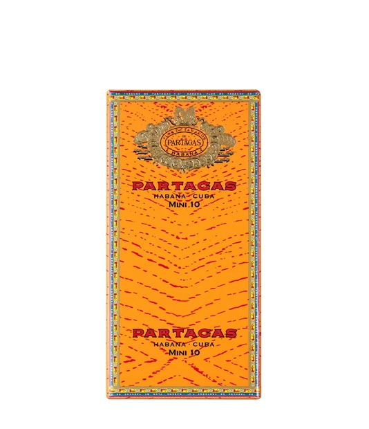 Partagas Mini Box of 10 X 10 from AuCigars, premium Cuban cigar.