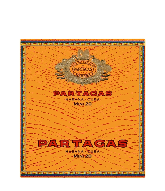 Partagas Mini Box of 20 X 5 from AuCigars, premium Cuban cigar.