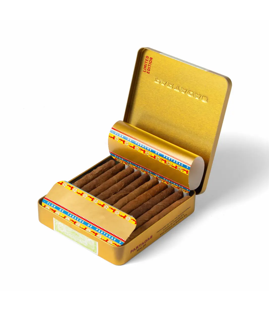 Partagas Mini 2025 Limited Edition Cigar Box View 2 from AuCigars, premium Cuban cigar