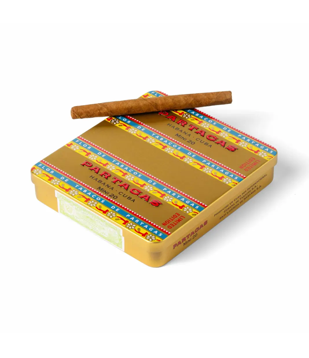 Partagas Mini 2025 Limited Edition Cigar Box View 3 from AuCigars, premium Cuban cigar
