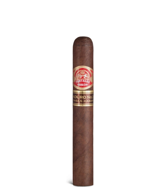 Partagas Maduro No.3 Cigar close-up from AuCigars, premium Cuban cigar