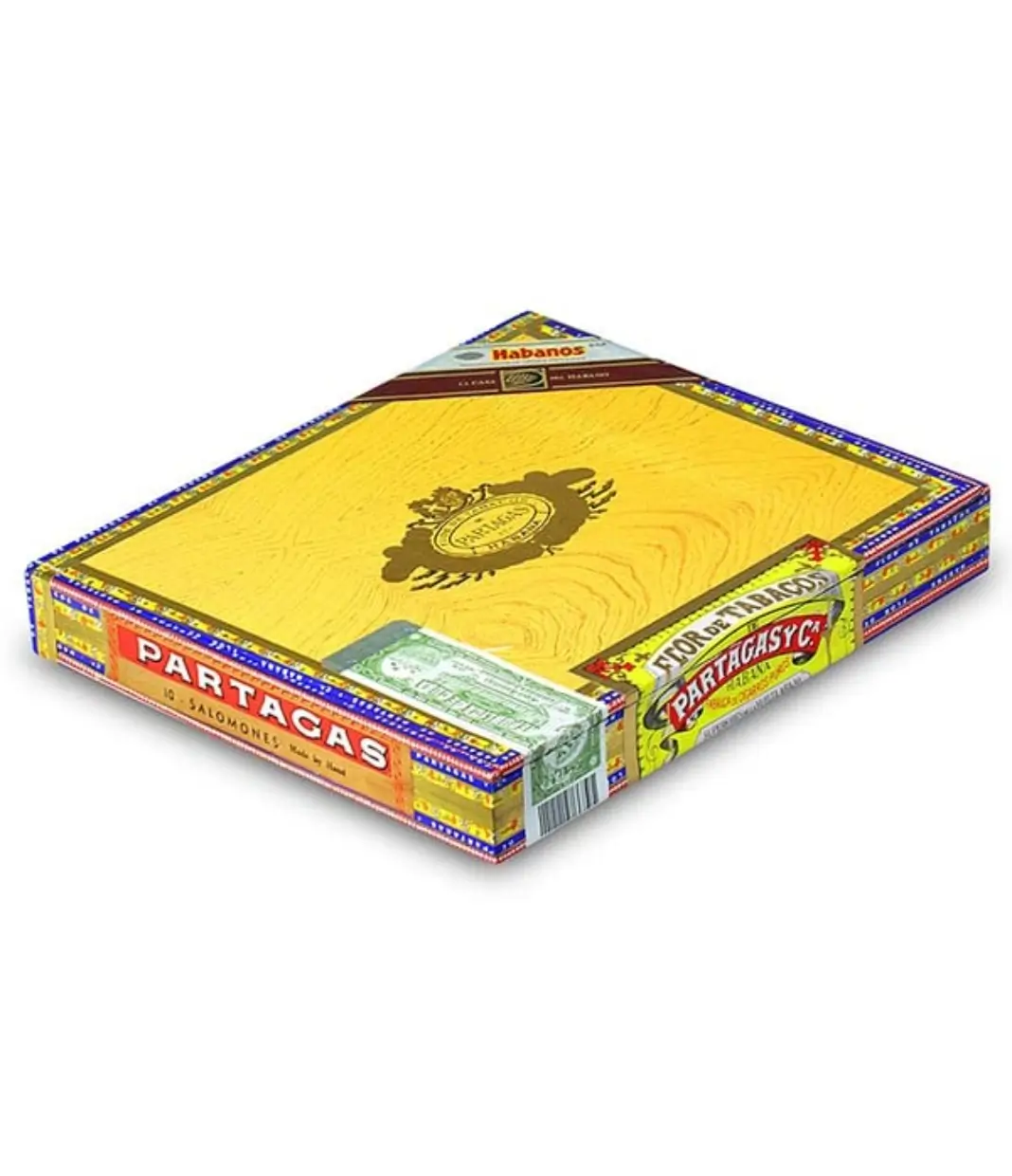 Partagas Salomones LCDH Cigar Box View 2 from AuCigars, premium Cuban cigar