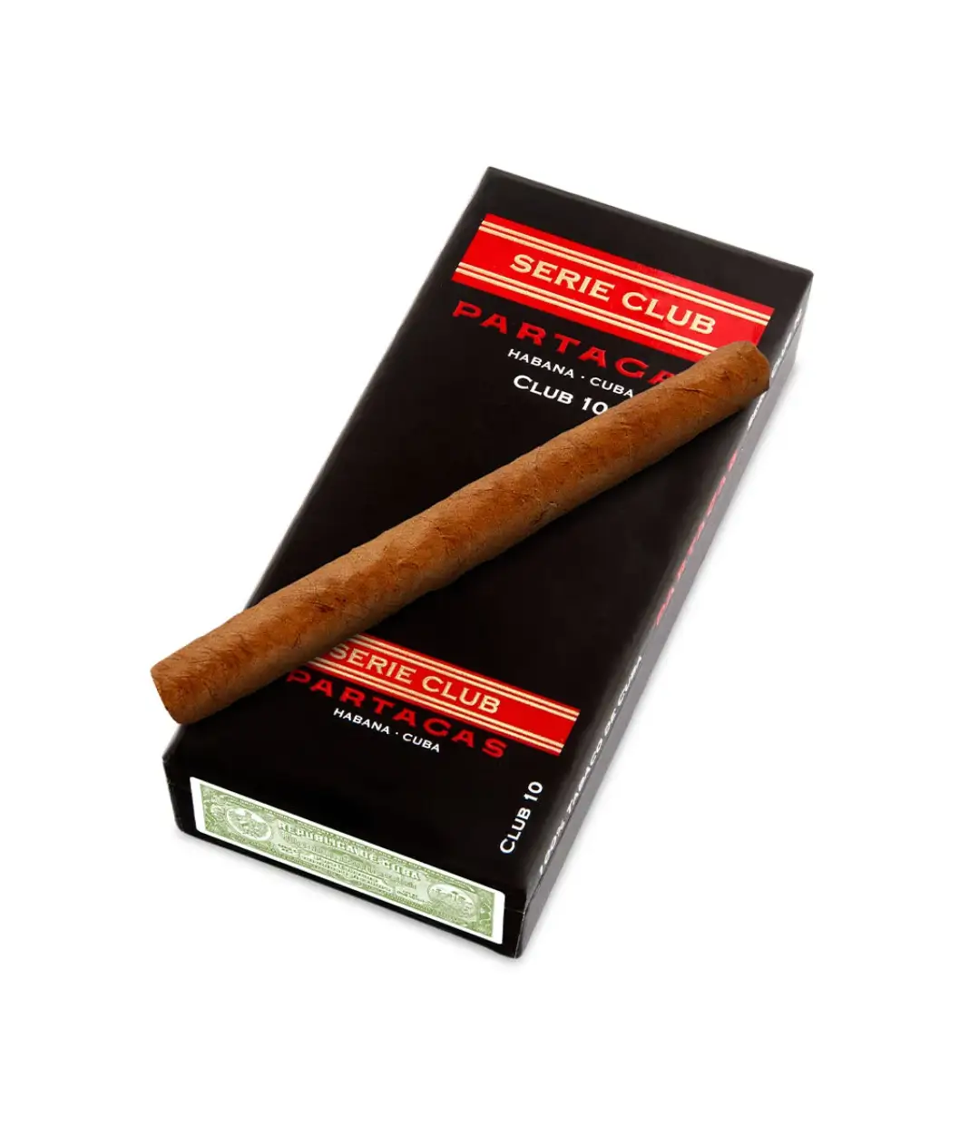 Partagas Serie Club Cigar Box View 2 from AuCigars, premium Cuban cigar
