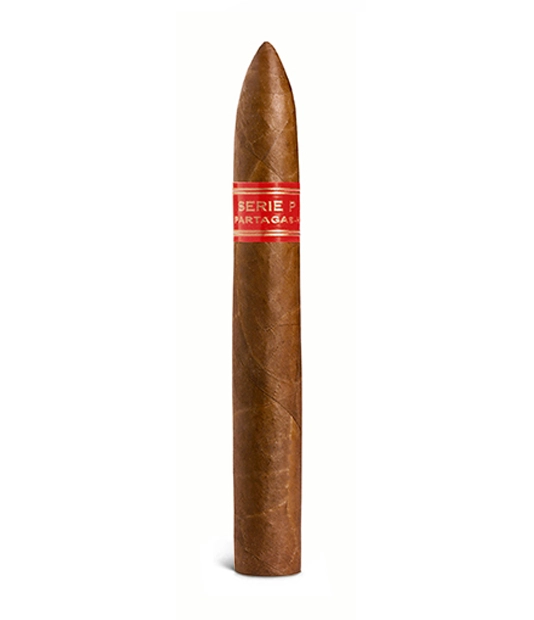 Partagas Serie P No. 2 Cigar close-up from AuCigars, premium Cuban cigar