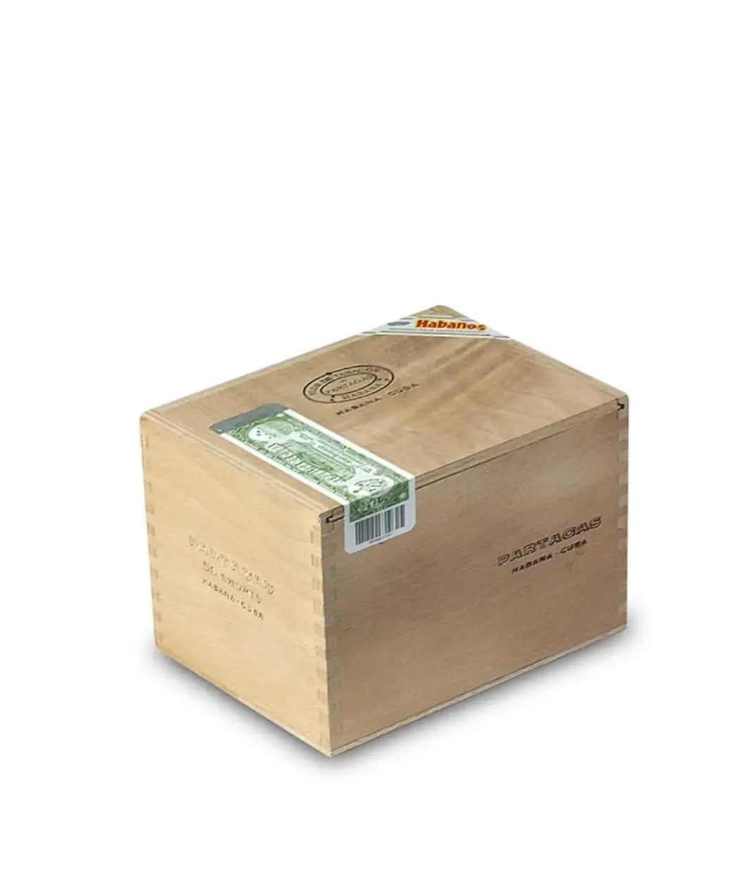 Partagas Shorts Cigar Box View 2 from AuCigars, premium Cuban cigar