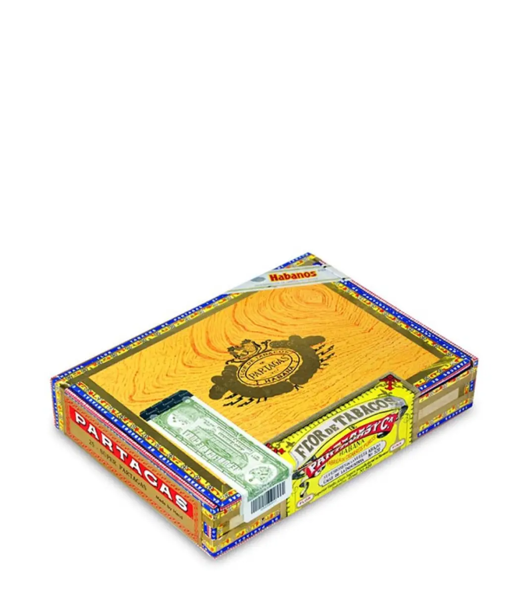 Partagas Super Partagas Cigar Box View 2 from AuCigars, premium Cuban cigar
