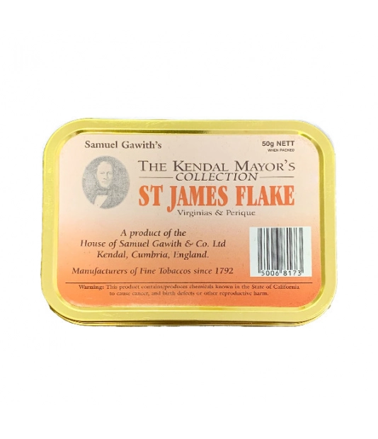 Samuel Gawith The Kendal Mayor's Collection St James Flake