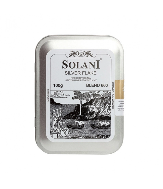 Solani Silver Flake 660 Cigar close-up from AuCigars, premium Cuban cigar