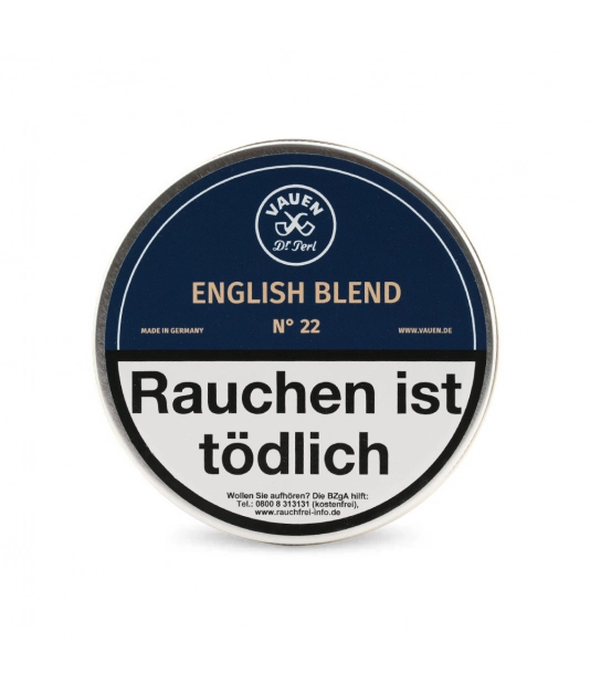 Vauen English Blend Pipe Tobacco Cigar close-up from AuCigars, premium Cuban cigar