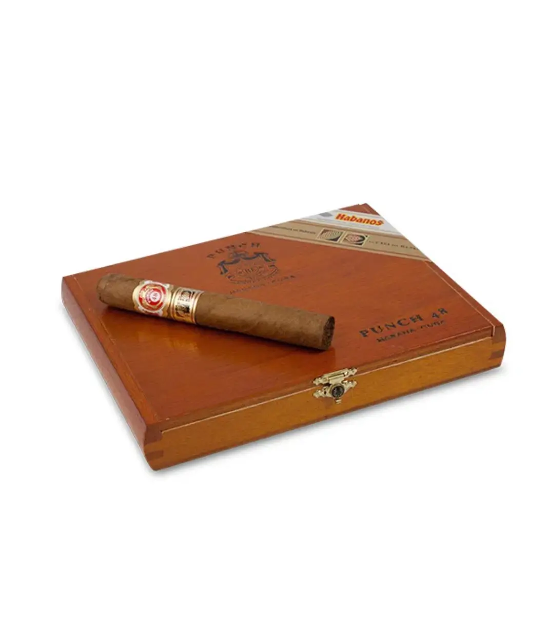 Punch 48 LCDH 2016 Cigar Box View 2 from AuCigars, premium Cuban cigar