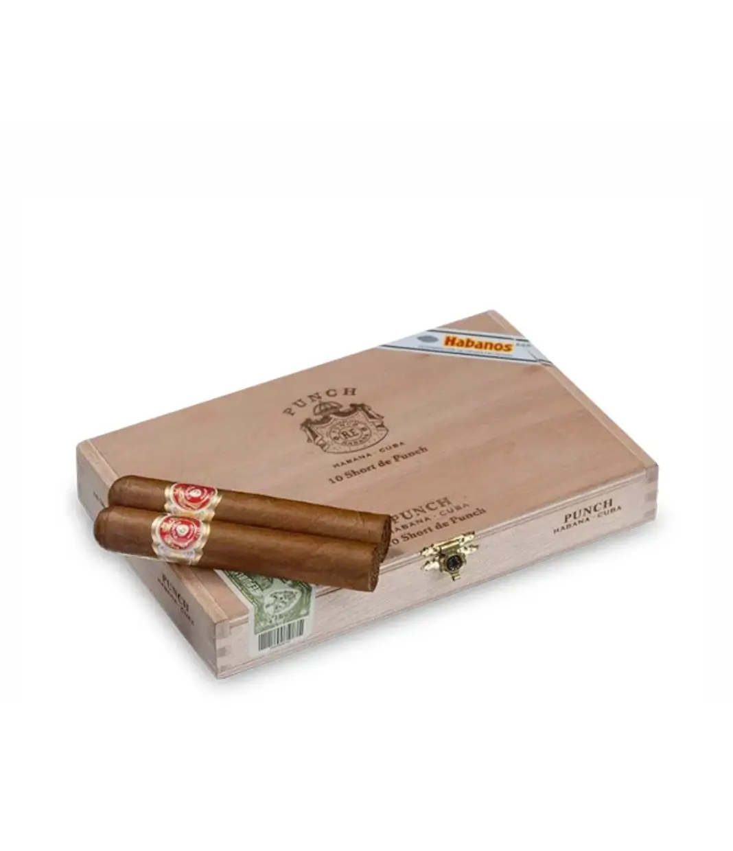 Punch Short de Punch Cigar Box View 2 from AuCigars, premium Cuban cigar