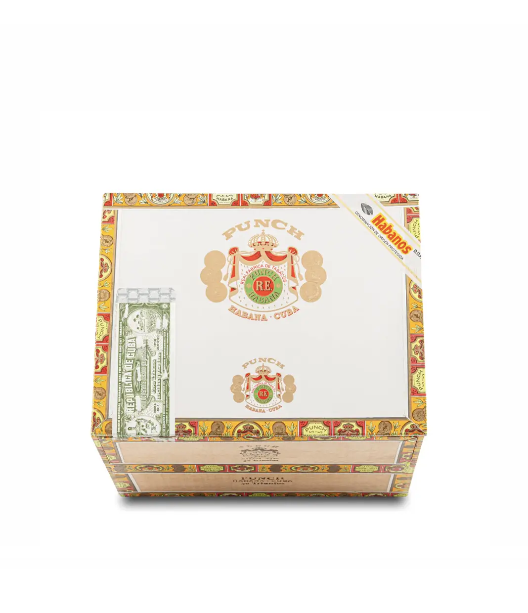 Punch Triunfos Cigar Box View 2 from AuCigars, premium Cuban cigar