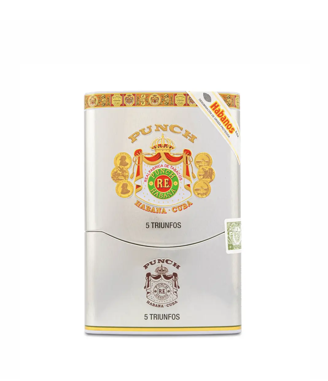 Punch Triunfos Cigar Box View 4 from AuCigars, premium Cuban cigar