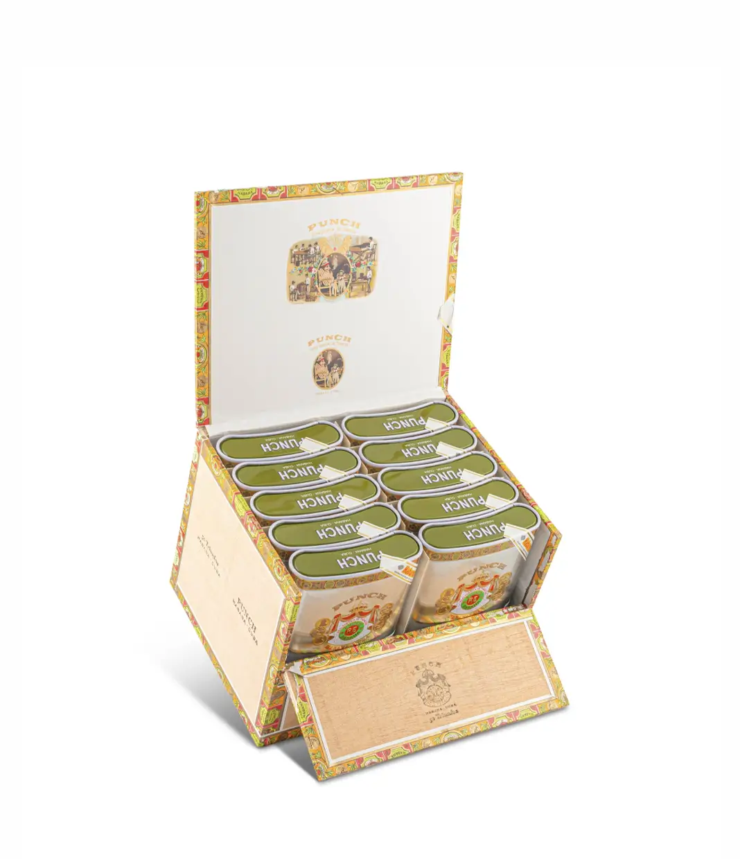 Punch Triunfos Cigar Box View 5 from AuCigars, premium Cuban cigar