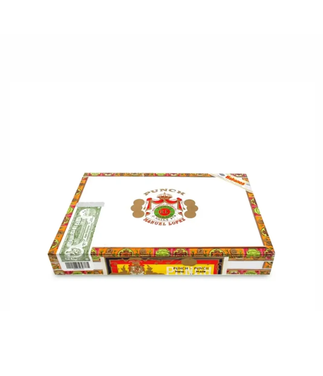 Punch Punch Tubos Cigar Box View 2 from AuCigars, premium Cuban cigar
