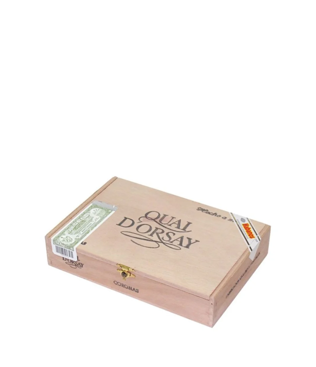 Quai D'Orsay Coronas Claro Cigar Box View 2 from AuCigars, premium Cuban cigar