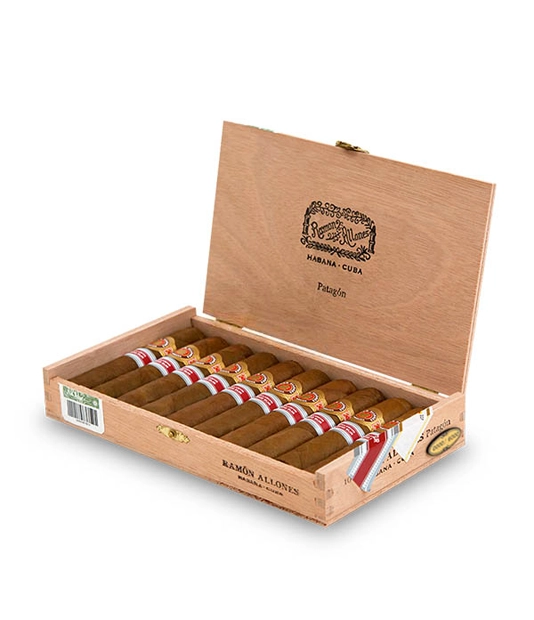 Ramon Allones Patagon Cono Sur 2016 Regional Edition Cigar Box of 10 close-up from AuCigars, premium Cuban cigar
