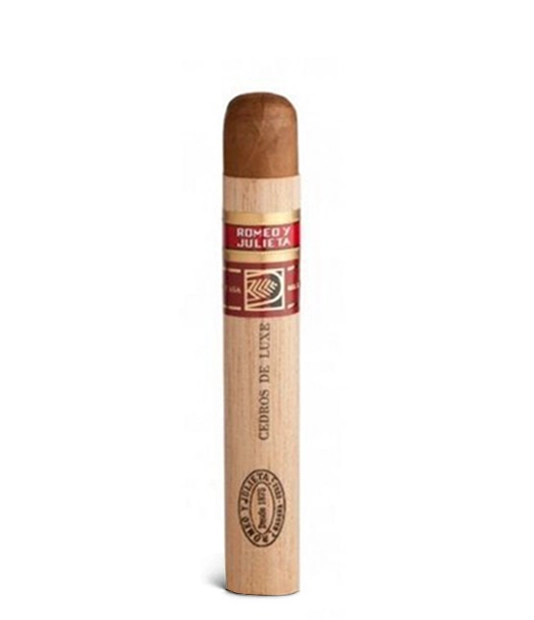 Romeo y Julieta Cedros De Luxe LCDH Box of 10 from AuCigars, premium Cuban cigar.
