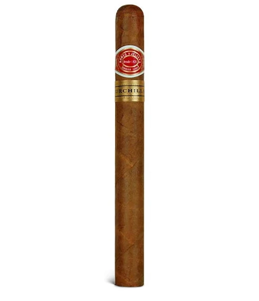 Romeo y Julieta Churchills A/T Cigar close-up from AuCigars, premium Cuban cigar