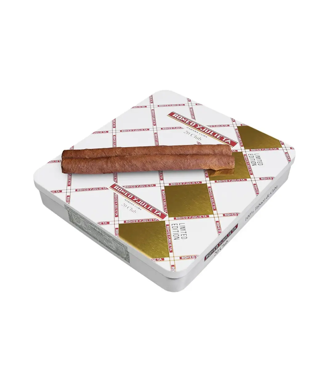 Romeo y Julieta Club 2022 Edition Cigar Box View 3 from AuCigars, premium Cuban cigar
