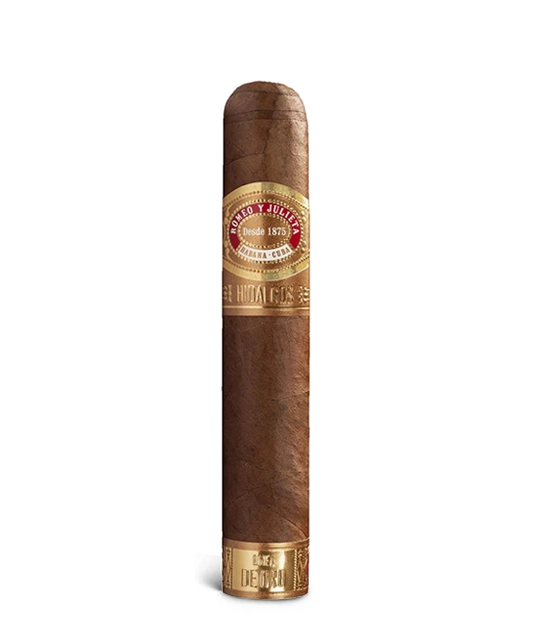 Romeo y Julieta Linea De Oro Hidalgos Cigar close-up from AuCigars, premium Cuban cigar