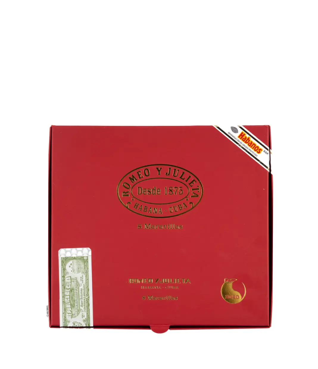 Romeo y Julieta Maravillas 8 (Year of the Rat 2020) Cigar Box View 2 from AuCigars, premium Cuban cigar