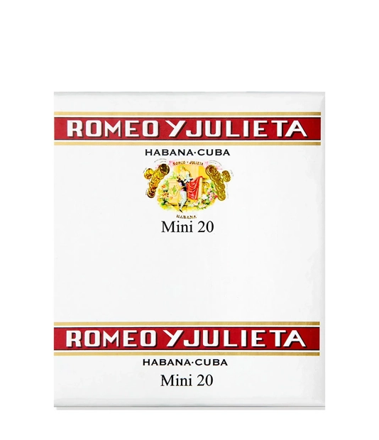 Romeo y Julieta Mini Box of 20 X 5 from AuCigars, premium Cuban cigar.